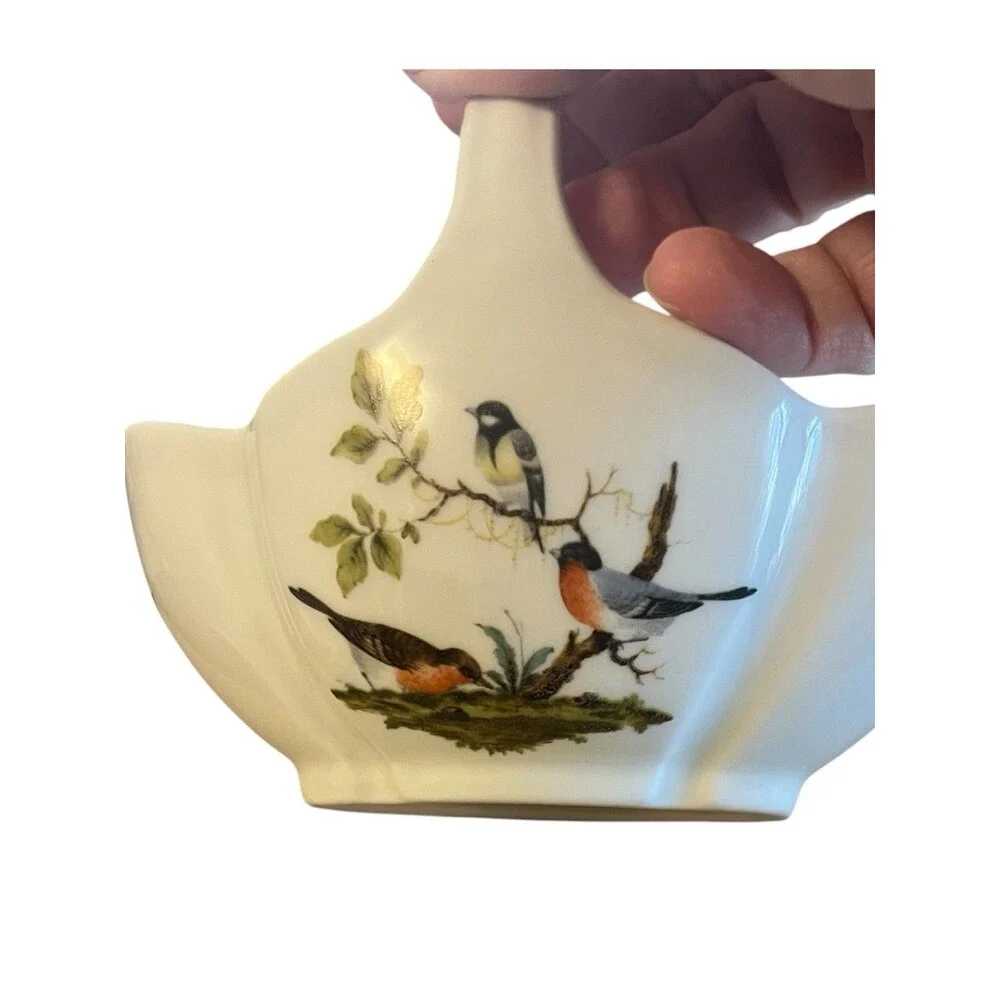 Limoges France Porcelain Basket